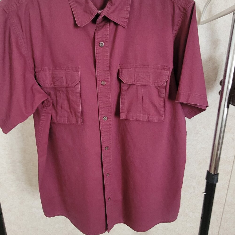 Red Head Brand Mans Short Sleeve Shirt Size XL - Picture 9 of 15
